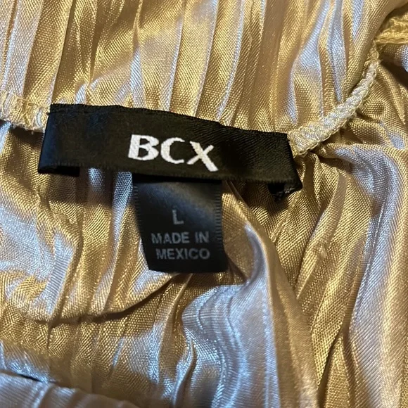 BCX light gold/tan top - Picture 5 of 5